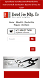 Mobile Screenshot of daudjeemfg.com